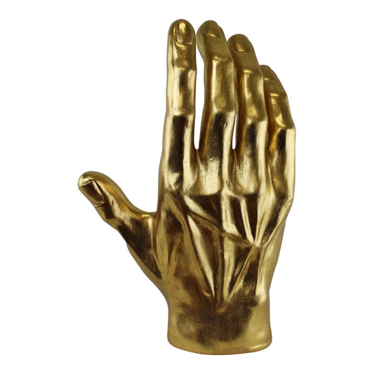 Large Gold Decorative Hand Ornament