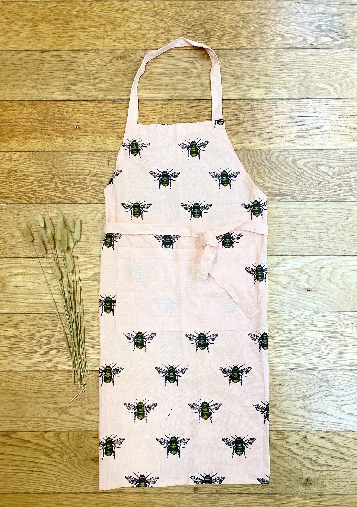 Pink Summer Bee Apron