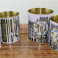 Set of 4 Vintage Style Storage Tins