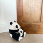 Fabric Mother and Baby Panda Doorstop