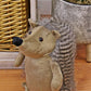 Hedgehog Doorstop with Beige Body