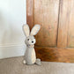Woven Fabric Rabbit Doorstop