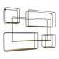 Extra Large Rectangular Metal Wall Shelf