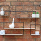 Extra Large Rectangular Metal Wall Shelf