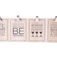 Set of Four Slogan Clipboards
