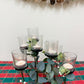 Eucalyptus Dressed Eight Piece Tealight  Holder