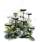 Eucalyptus Dressed Eight Piece Tealight  Holder