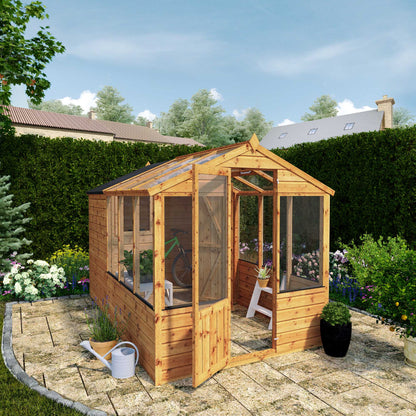 Combination Greenhouse & Shed from Mercia