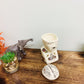 Ceramic Phrenology Head Storage Small