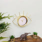 Golden Colour Eye Clock 30cm