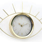 Golden Colour Eye Clock 30cm