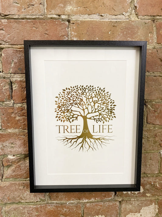 Gold Tree Of Life Print 40cm