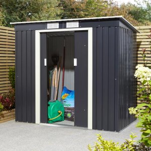 Rowlinson Trentvale Metal Pent Shed