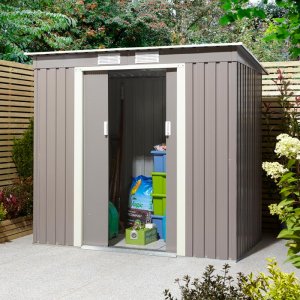 Rowlinson Trentvale Metal Pent Shed