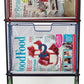 Coloured Wall Filing Unit