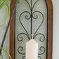 Candle Wall Sconce, Church Window Design
