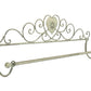 Grey Heart Wall Hanging Towel Rail