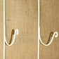 Cream Heart Wall Mounted 3 Towel Holder