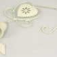 Cream Heart Hanging Decorative Bell