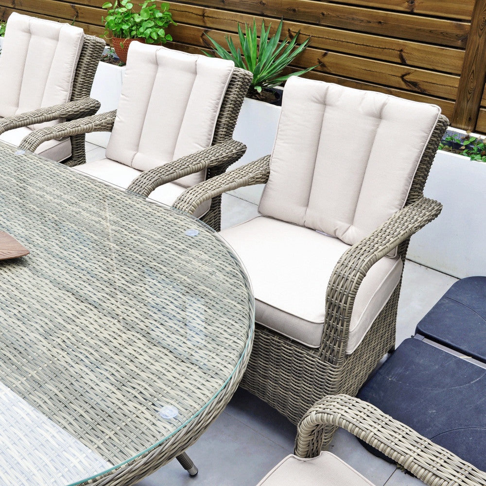 Chester - 8 Seat Oval Set (Natural)