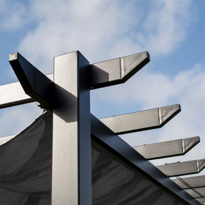 Aluminium Free-standing Pergola Latina Grey