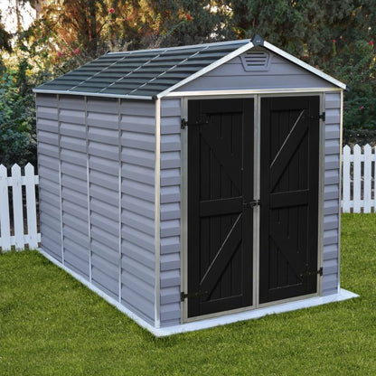 Palram Skylight Grey Apex Shed