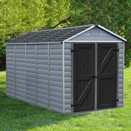 Palram Skylight Grey Apex Shed