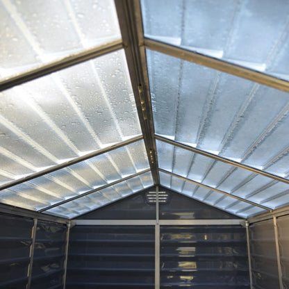 Palram Skylight Grey Apex Shed